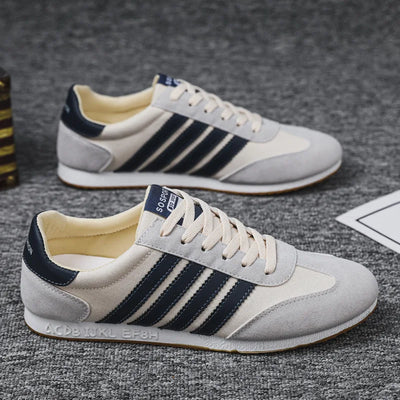 Men Mesh Casual Sports Shoes Spring and Autumn New Fashion Casual Forrest Gump Versatile Lace Up Student Running Shoes