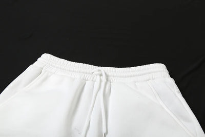 Weird Puss Casual Sporty 2 Piece Set Summer Women Tracksuit Basic Plain Vest+Cycling Shorts Matching Skinny Streetwear Outfits