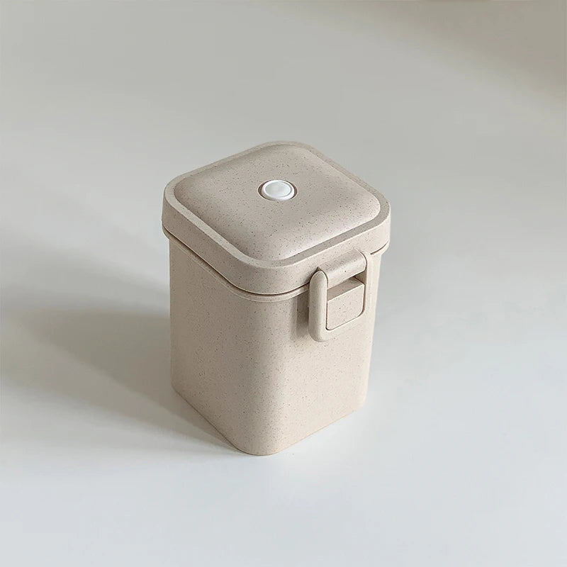 1100ML Lunch Box For Kids School Adults Office Wheat Straw Microwave Picnic Storage Portable Big Bento Box With Spoon Chopsticks