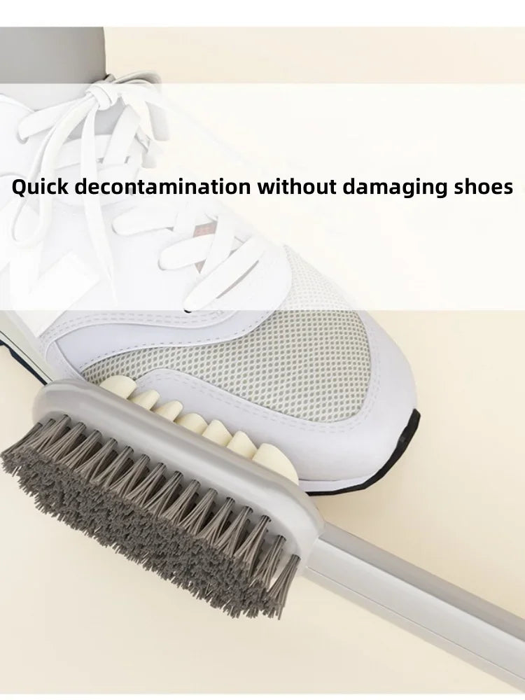 Double-Sided Shoes Cleaning Brush for Suede Nubuck Boots Bags Stain Dust Brush Leather Clothing Care Cleaner White Rubber Eraser