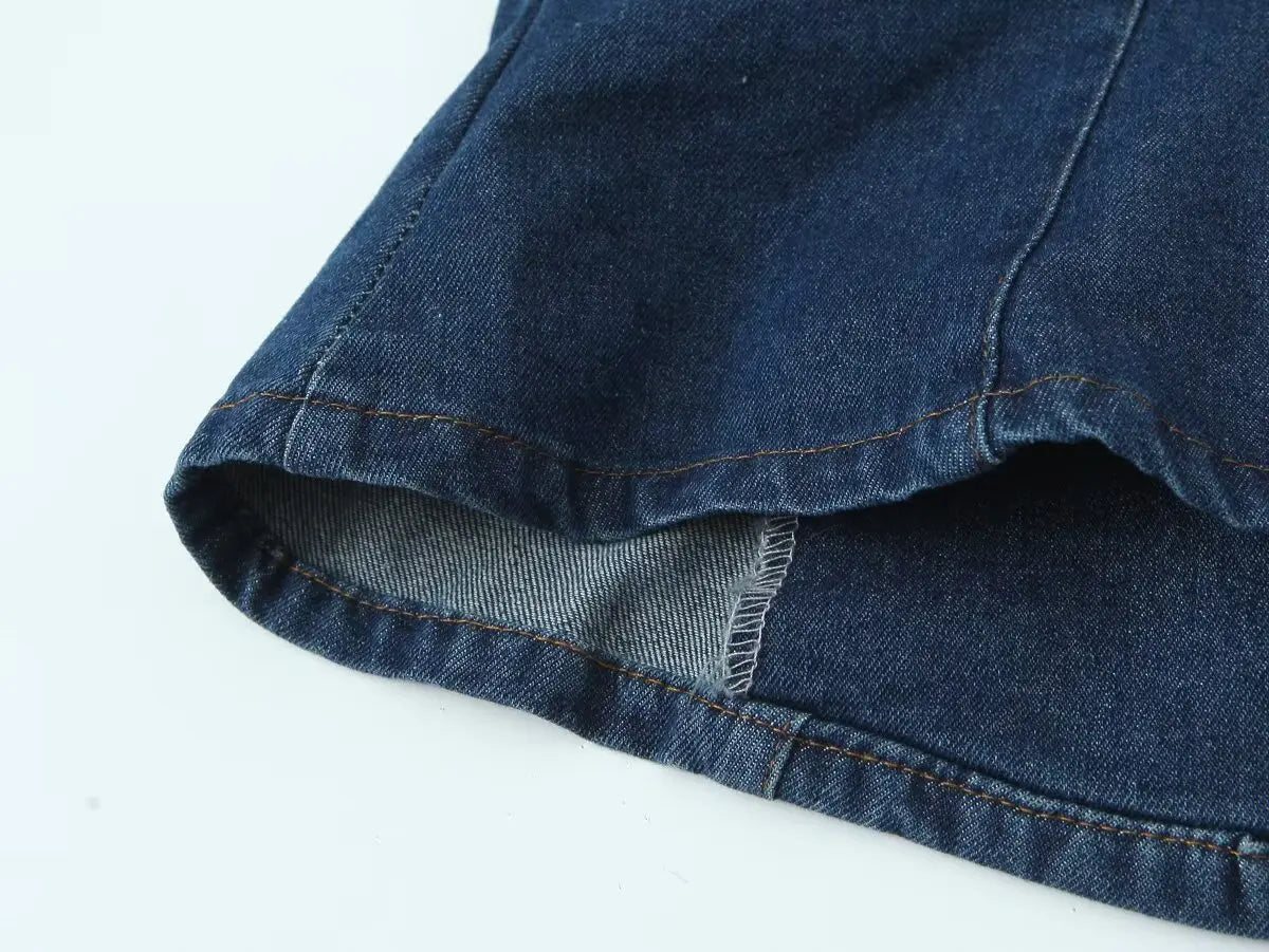 2025 Sexy Square Collar Blue Denim Camis Sexy Corset Women Front Cross Lacing up Bandage Bow Tank Tops Back Zipper Slim Crop Top