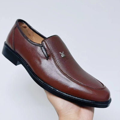 Leather Men  Dress Shoes Luxury Brand 2025 Men's Loafers Formal Moccasins Breathable Slip on Black Driving Shoes Plus Size 38-44