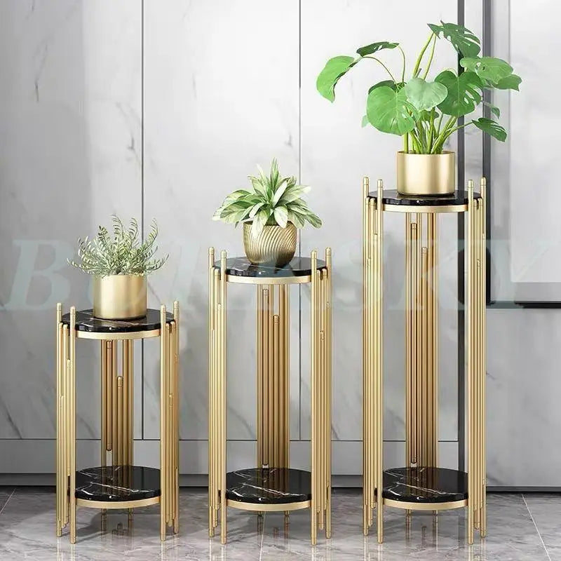Plant Stand  Flower Stand 2 Tier Flower Shelf Planter Rack Storage Organizer Display Indoor Garden Balcony Storage Rack