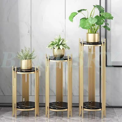 Plant Stand  Flower Stand 2 Tier Flower Shelf Planter Rack Storage Organizer Display Indoor Garden Balcony Storage Rack