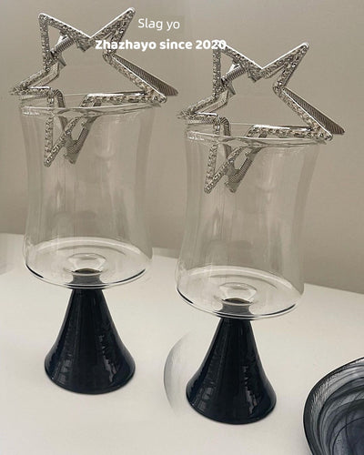Y2g Sexy Ins Niche Style Sweet Cool Five-Pointed Star High Ponytail Back Head Metal Grip Shark Clip Hairware Hair Accessories