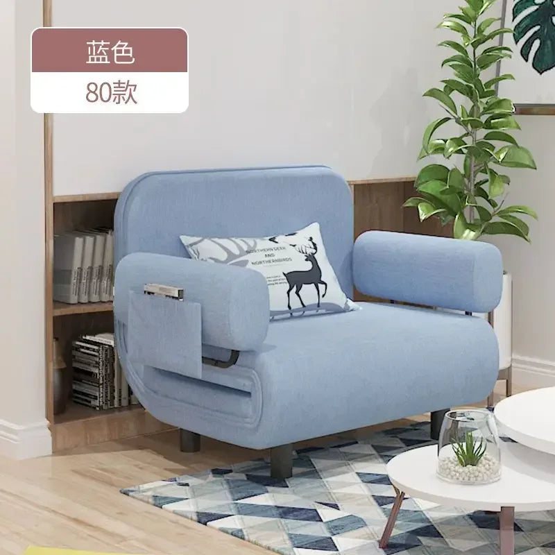 Multi-Functional Folding Sofa Bed Dual-Purpose Leisure Internet Celebrity Sofa Nap Simple Sofa Small Apartment Simple Bed