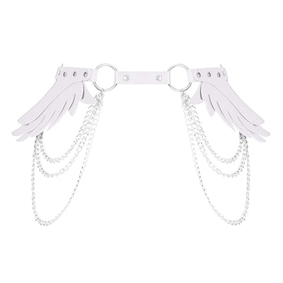 Y2k Style Angel Wing Rivet Waist Belt PU Universal Belt Hot Girl Women Waist Belt for Coat Skirts Jeans Decorative