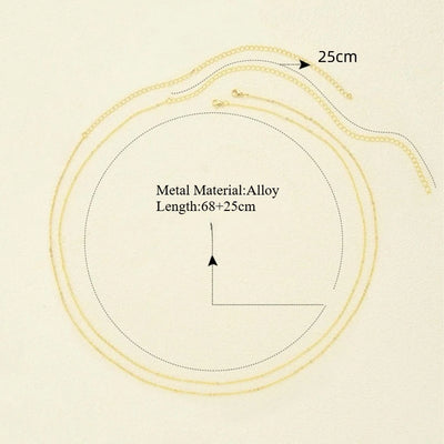 Loe| New Trendy Waist Belly Chain for Women Summer Beach Sexy Simple Body Chain Vacation Jewelry Accessories Punk
