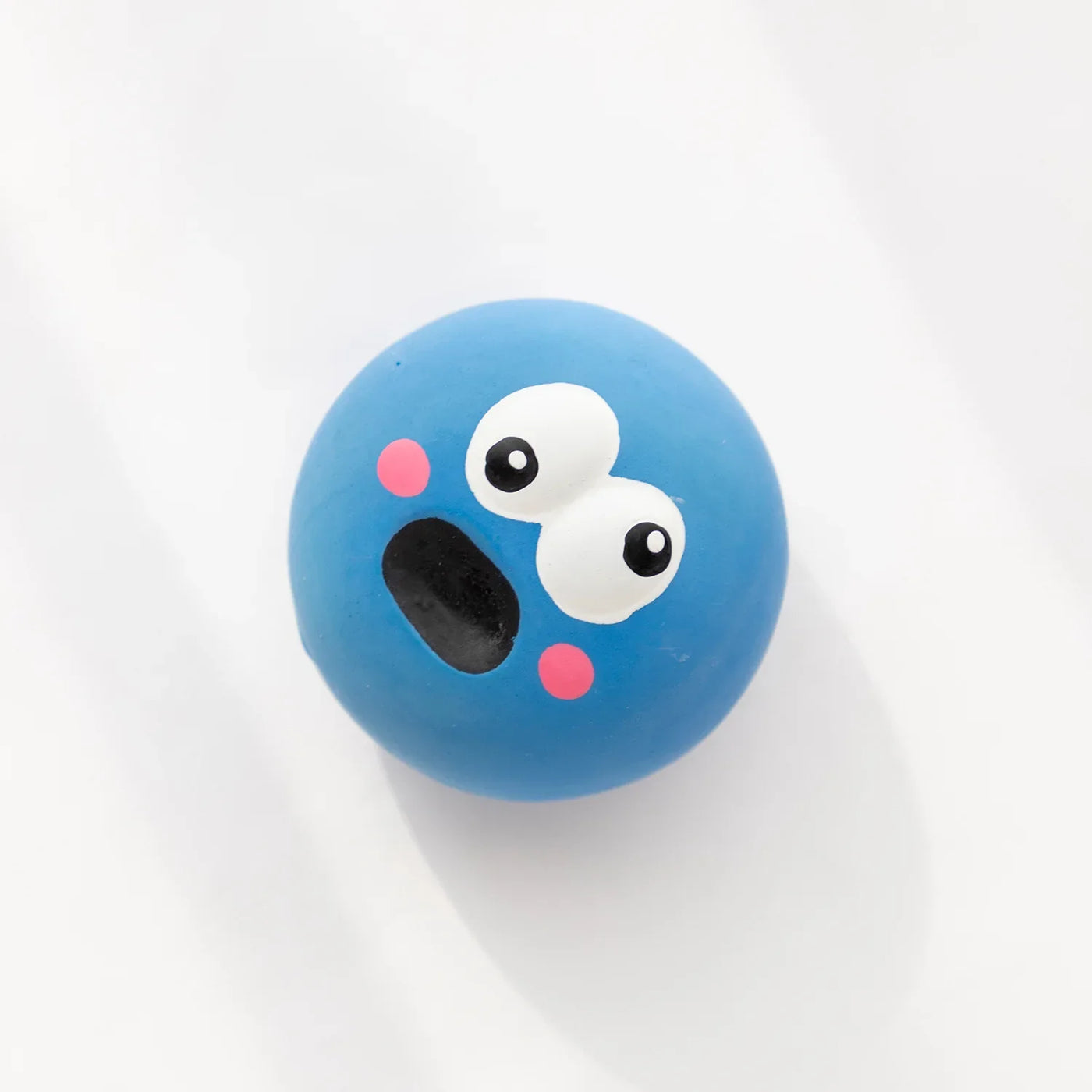1pc/3pcs/set Dog Sounding Toy With Cute Big Eyeball Design,Pet Durable Latex Chew Interactive Training With Squeaky Dog Toy Ball
