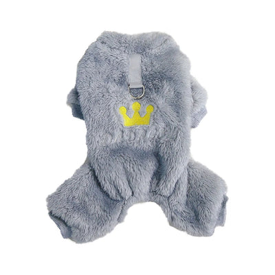 Winter Soft Dog Jumpsuit Warm Fleece Puppy Pajamas for Small Medium Dogs Clothes Pet Pyjamas Chihuahua Overalls Teddy Costumes