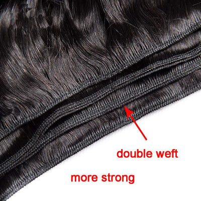 Raw 100% Human Hair Bundles Brazilian Water Wave Bundles Human Hair 1/3/4 Pcs Water Wave Curl Wet and Wavy Human Hair Extensions