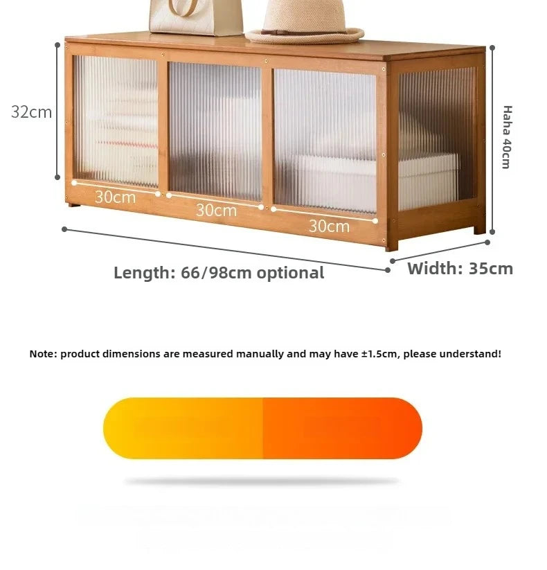 Multi-functional Bay Window Storage Cabinet Bedroom Balcony Low Cabinet Flip Long Tatami Storage Furniture Versatile Organizer