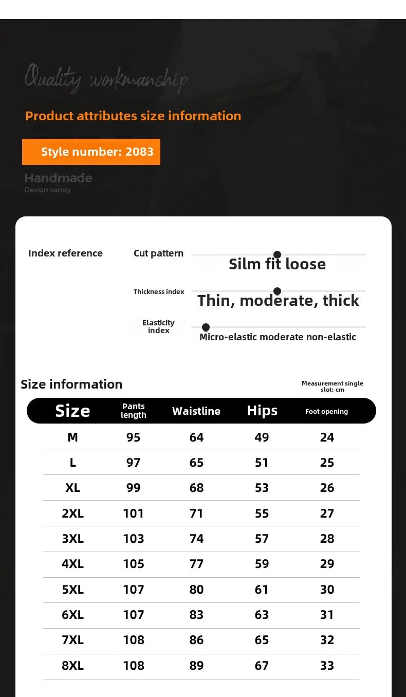 New Style Spring Summer Black Blue Cargo Jeans Men Streetwear Denim Jogger Pants Male Baggy Harem Jean Trousers Large Size M-8XL