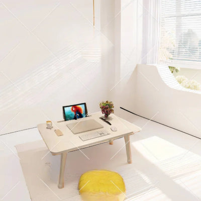 Foldable Laptop Bed Table Lap Table with Cup Holder Drawer Tablet Stand Laptop Bed Tray Table Portable Lap Table Foldable Legs