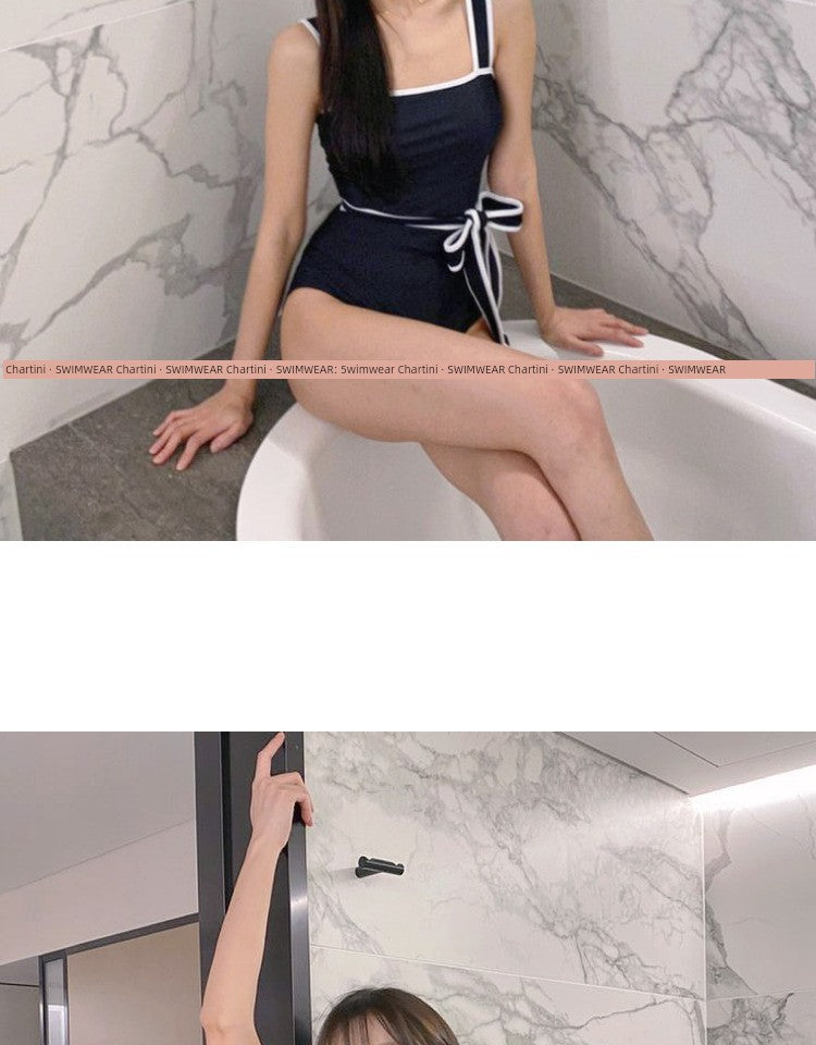 Swimsuit Summer Fancy 2024 New Arrival Best Selling Covering Belly Thin One-Piece Ins Style Hot Spring Gather Student Vacation