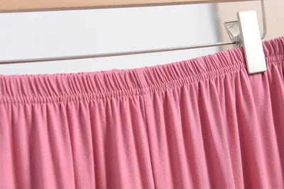 Plus size XL to 8XL Women's Modal pant calf-length summer Capri Pants wide leg pants short pants casual homewear