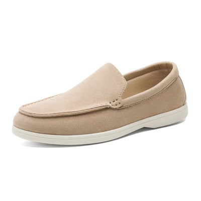 Men's Casual Shoes Suede Leather Loafers Classic British Style Men Shoes Lightweight Soft Moccasins Male Slip on Driving Flats