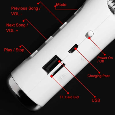 2025 NEW Jumbo Bluetooth Headset Speaker Wireless Speaker Portable Bass Booster, TF Card Support, AirPods Model Speaker