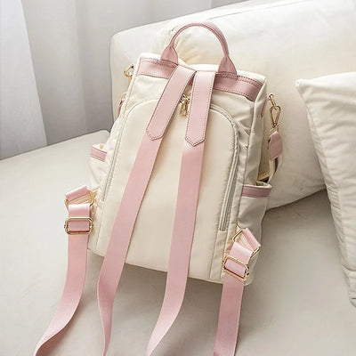 New High Quality Women's Shoulder Bag Large Capacity Oxford Cloth Bags Ladies Backpack Woman Color Tote Women Shoulder Backpacks