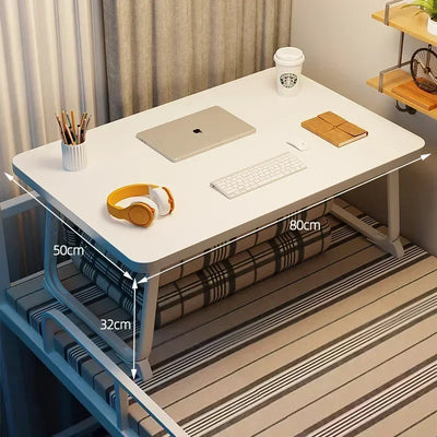 Foldable Simple U-shaped Leg Bed Table Home Dormitory Student Lazy Bed Table Extra Large Cross-border Small Table
