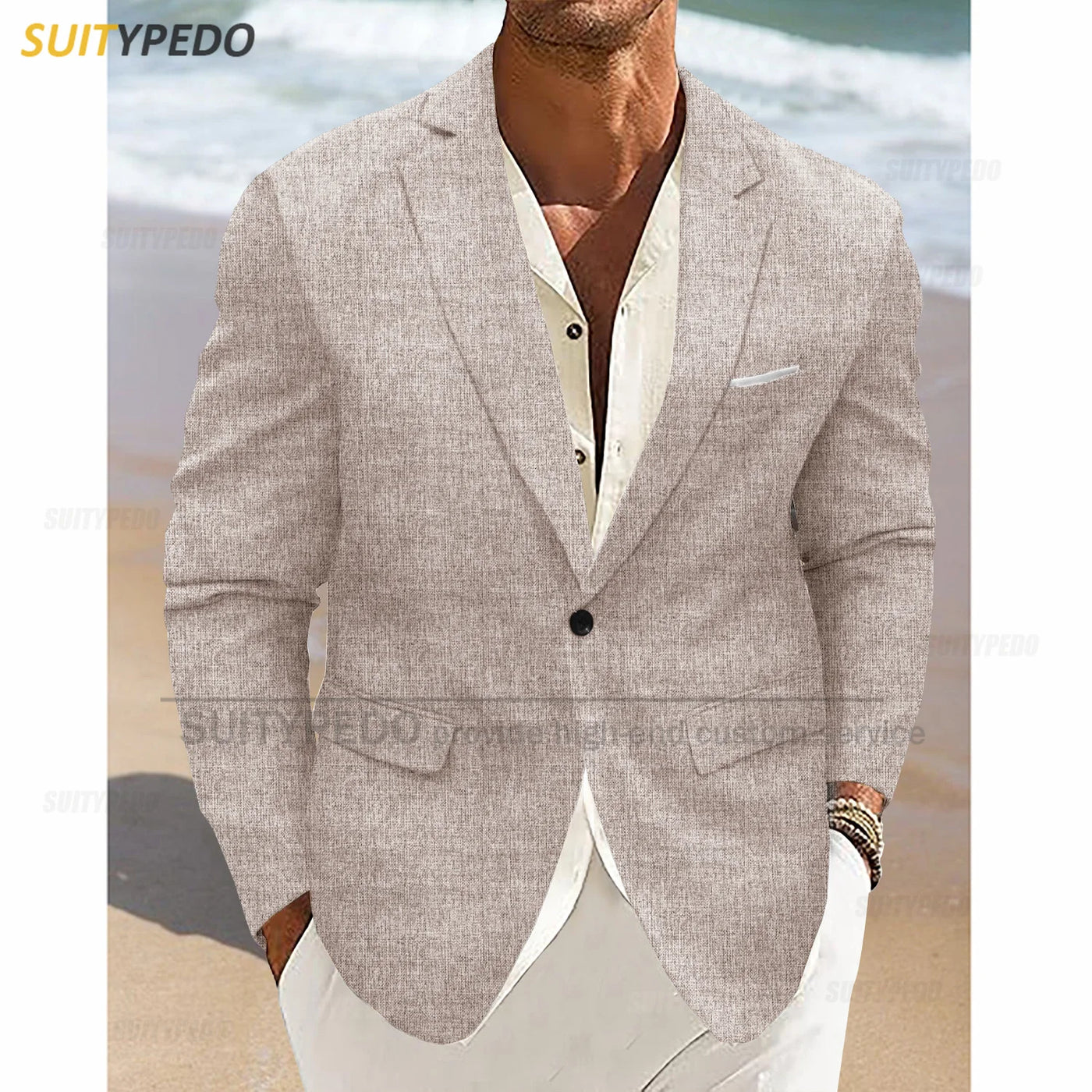 Fashion Men Suit 1 Piece Formal Banquet Slim Fit Blazer Wedding Party Groomsman High Quality Jacket Homecoming Classic Costumes