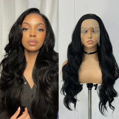 13x4 Lace Front Wigs Body Wave 13x6 Human Hair Wig Brazilian 32 34 Inch Body Wave Transparent Lace Frontal Wig For black  Women