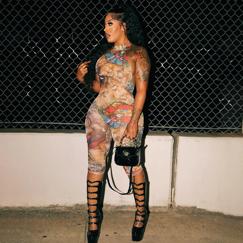 Printed Jumpsuit