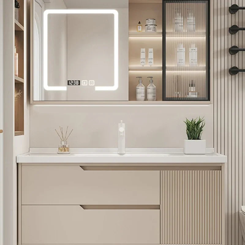 Furniture Basin Combination Bathroom Cabinet Modern Sink Washbasin Minimalist Bathroom Cabinet Washbasin Home Furniture