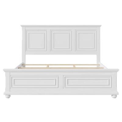 Traditional Town and Country Style Pinewood Vintage King Bed Frame,