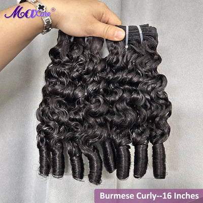 12A Burmese Pix Curly Hair Bundles Deal Vietnamese 100% Original Virgin Weaving Human Hair Bundles Bouncy Curly Hair Extensions