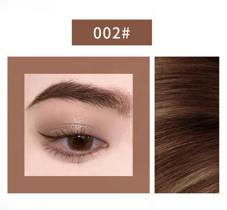 2 In1 Fine Triangle Eyebrow Pencil Eyebrow Brush Long Lasting Waterproof Sweatproof Ultra Precise Brow Definer Eye Brow Makeup