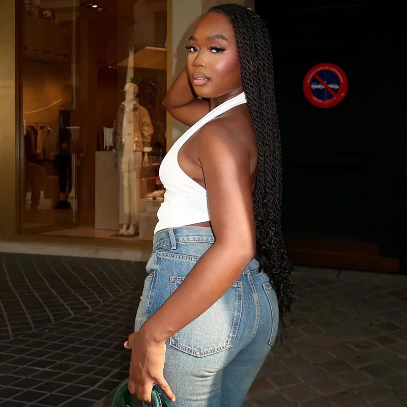 Tossy Backless Tank Top