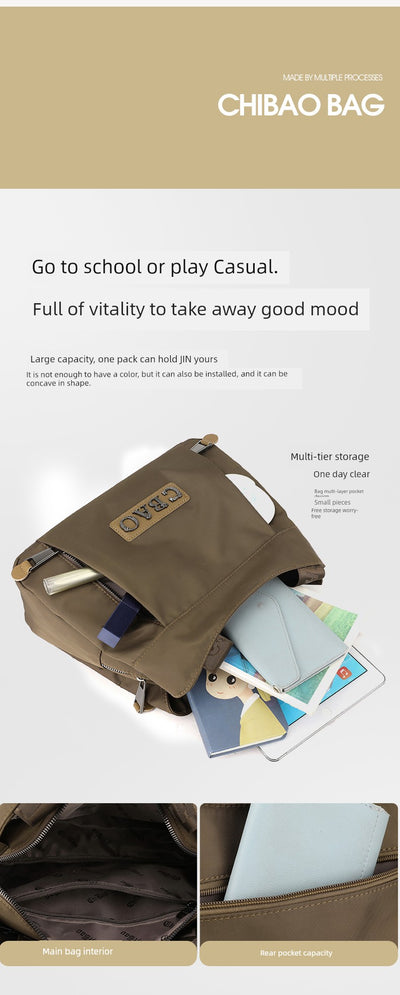 Work Clothing Large Capacity Nylon Fancy Tote Bag