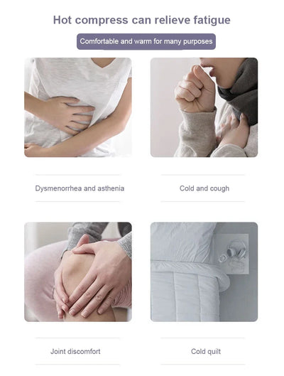 1PC Hot Water Bottle 1000ml Water Filled Winter Hot Water Bag Hand and Foot Thermos Hot Water Bottle Hot Water Accessories