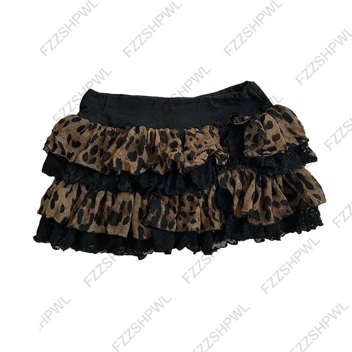 Y2K Skirt Grunge Goth Punk Streetwear American retro Mini Skirt Fashion Unique Classic Minimalist K-Pop Style Low Rise Skirts