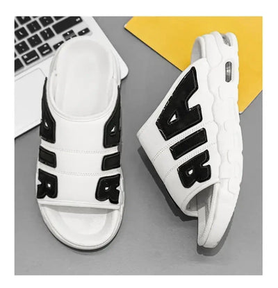 Slippers for Men Flip Flops Air Cushion Design Slide Man Summer New Soft Non-slip Men's Sports Chanclas Hombre Slippers Men