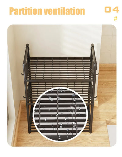 2/3Layer Kitchen Storage Shelf High-capacity Easy To Install Seasoning Rack PP Material Modern Minimalism Kitchen Furniture