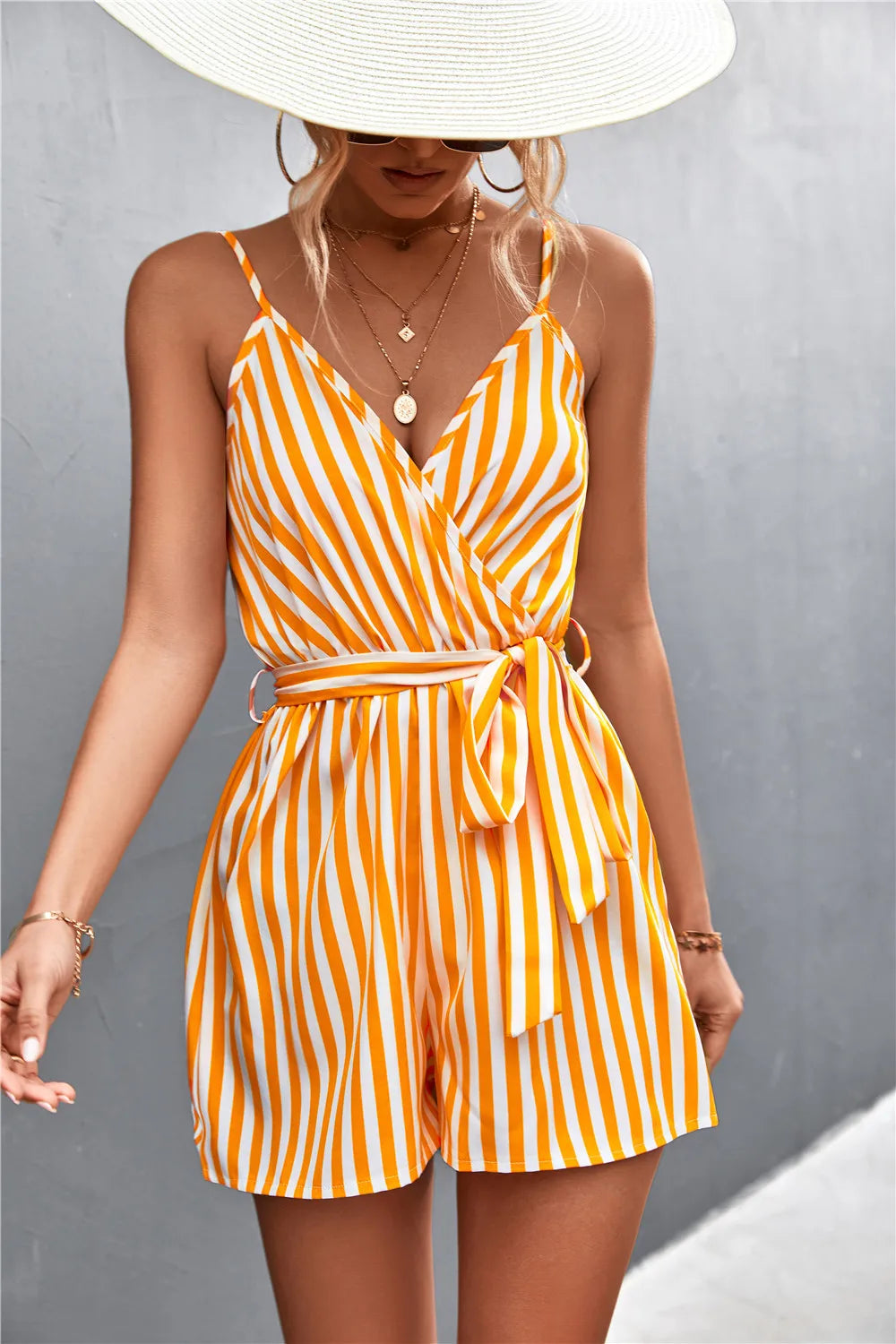 Summer Woman Playsuits Flowers Printed Sexy Off Shoulder Slim Romper Jumpsuit Women Short Sleeve Holiday Beach Playsuit