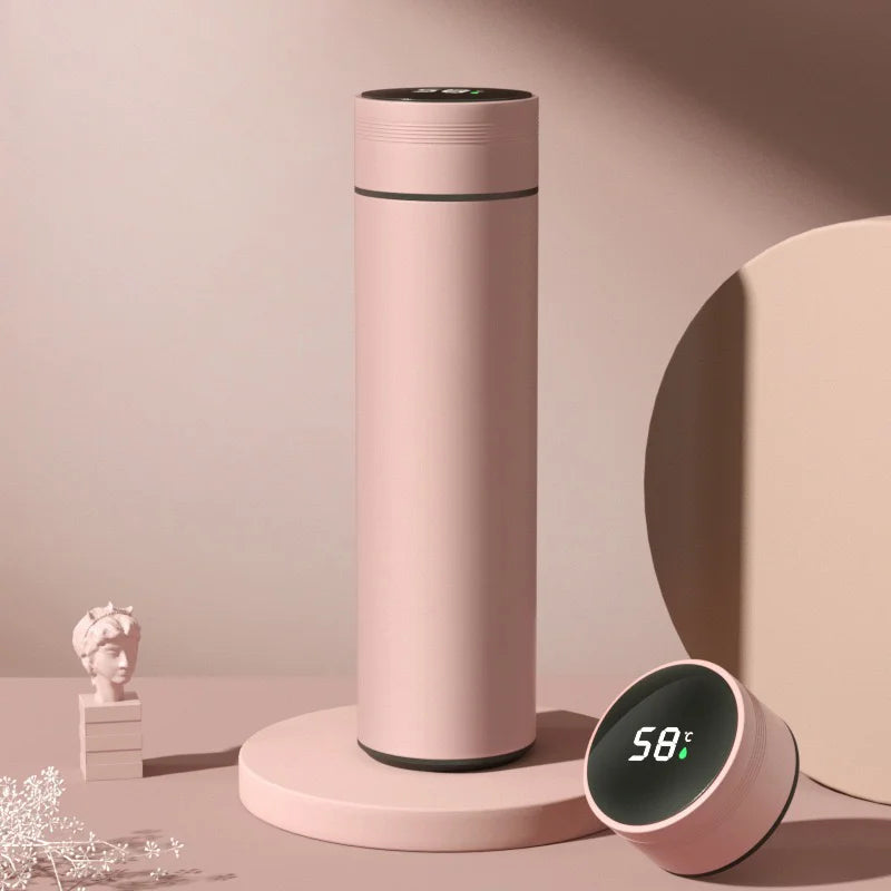 Xiaomi Youpin Intelligent Temperature Display Thermal Mug 304 Stainless Steel Car Thermos Bottle Long-lasting Heat Water Bottle