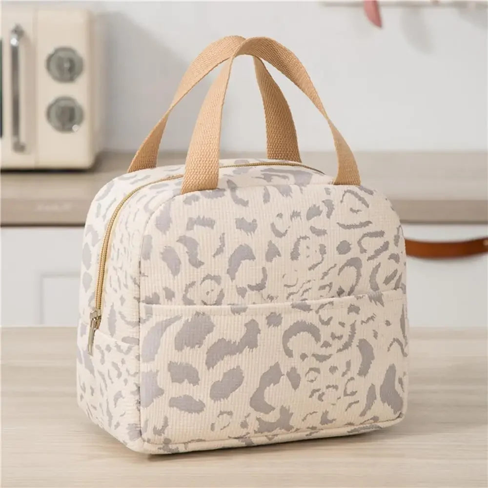Portable Thermal Lunch Bag Girls Food Box Durable Waterproof Office Cooler Lunch Box Ice Insulated Case Picnic Camping Ins Bag