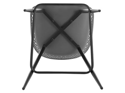 2PCS/CET Plastic Bar Stools Counter Stool with Hollow Backrest  Footrest  High Kitchen Stool for Dining Room  Bar Outdoor Patio