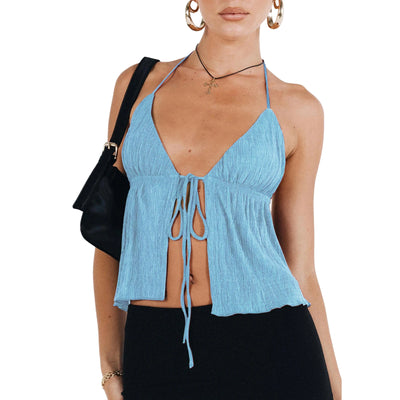 Halterneck Crop Top