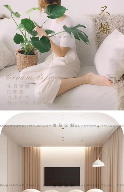 Round Aesthetics Soft Bed Frame European Full Master Bedroom Hotel Create Bed King Size Fashionable Modern Cama Casal Furniture