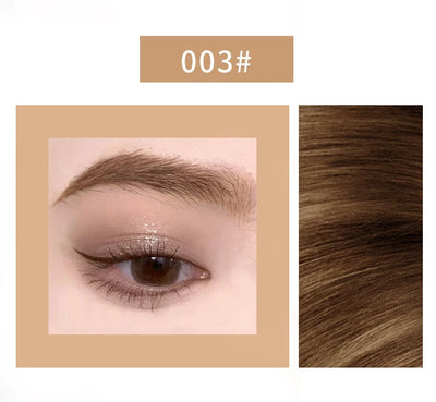 2 In1 Fine Triangle Eyebrow Pencil Eyebrow Brush Long Lasting Waterproof Sweatproof Ultra Precise Brow Definer Eye Brow Makeup