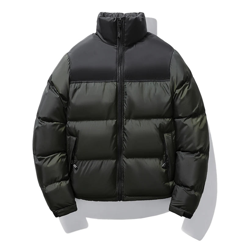 Jacket Male Overcoat Outwear Plus Size 4XL Winter Men Casual Windproof Padded Duck Down Parkas Coat Man Thick Stand Collar Parka