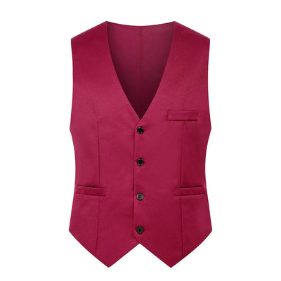 M-5XL Plus Size Men's Slim Fit Mens Suit Vest Casual Suit Vest Man Formal Businss Vests Male Waistcoat Gilet Homme XXXXXL