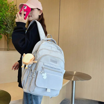 Women Backpack Boys Girls School Backpack for Teenage Youth Girls Kawaii Student Kids Rucksack Laptop Books Bag Bolsas Mochila
