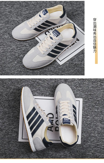 Men Mesh Casual Sports Shoes Spring and Autumn New Fashion Casual Forrest Gump Versatile Lace Up Student Running Shoes