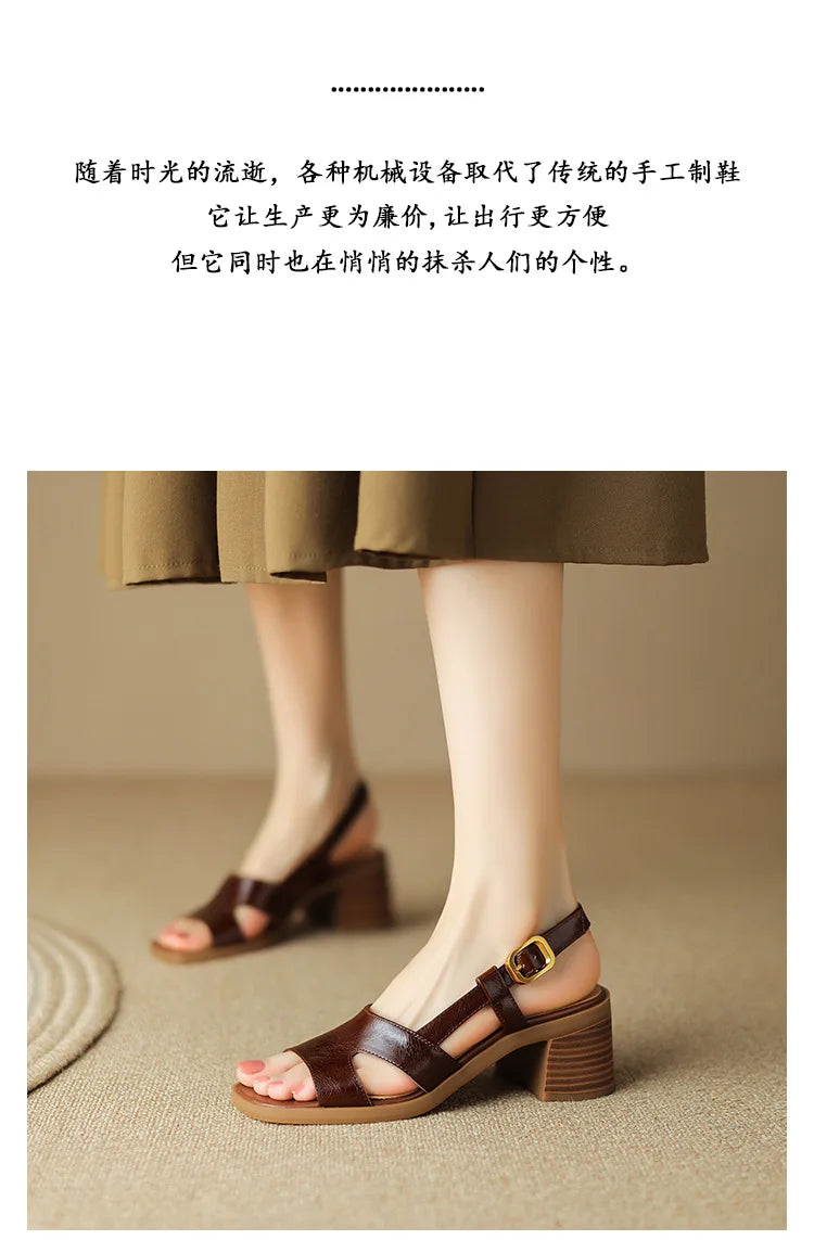 2023 Women S Sandals PU Leather Open Toe Ladies Beach Shoes Summer Sexy Sandals Buckle Strap Flip Women's Sandals