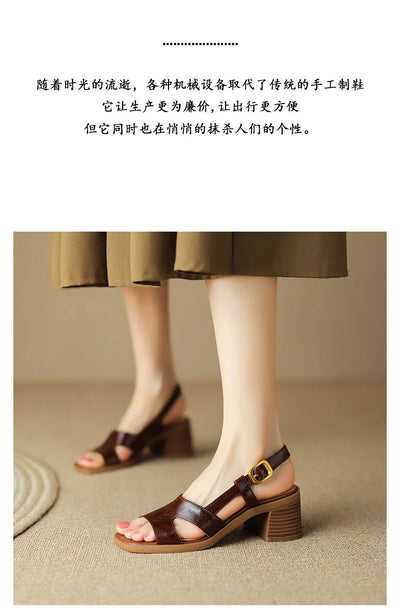 2023 Women S Sandals PU Leather Open Toe Ladies Beach Shoes Summer Sexy Sandals Buckle Strap Flip Women's Sandals